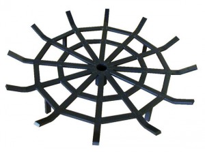 Custom Round Fireplace Grate