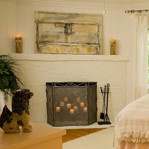 Decorating a Fireplace for Summer