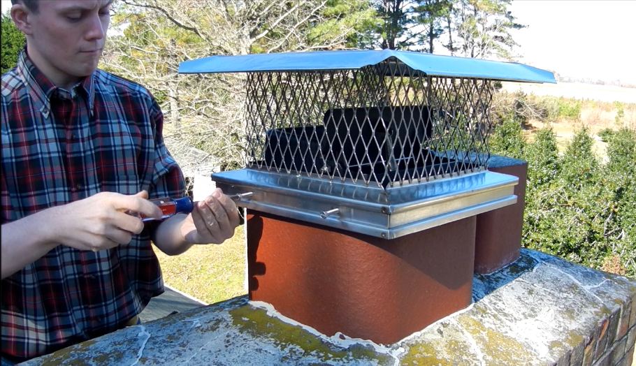 installing chimney is very easy