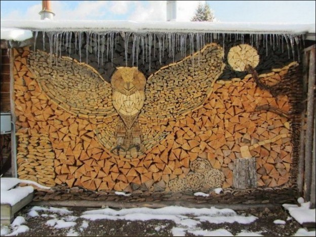 Firewood as Art