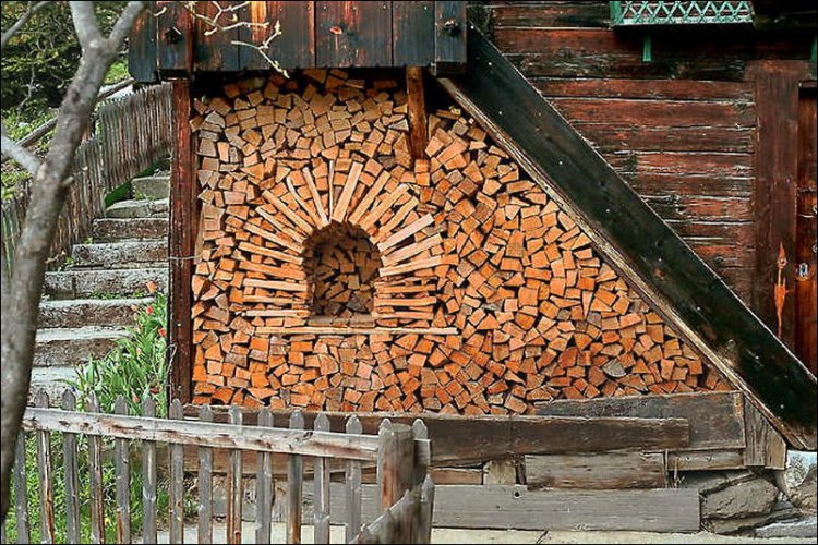 Firewood as Art