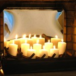 Stainless Steel Reflective Fireback