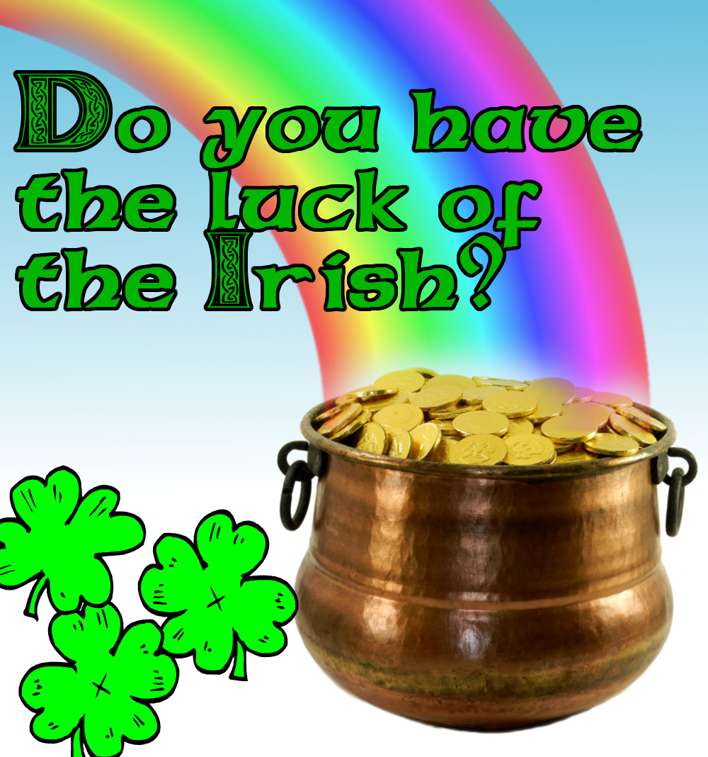 Win a leprechaun's pot of gold!