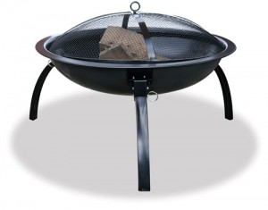 folding outdoor fire pit