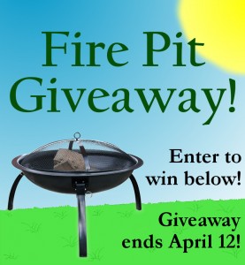 Outdoor Fire Pit Giveaway
