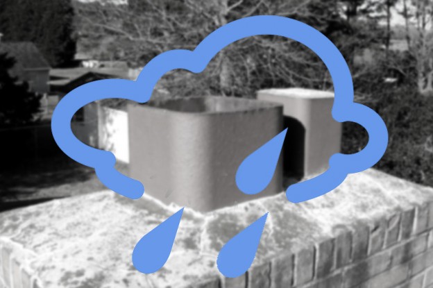 chimney rain chimney leak in rain