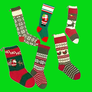 Knitting Patterns for Christmas Stockings