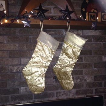 Fireplace Stockings Were Hung