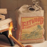 Use fatwood to start your upside down fire.