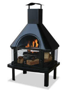 Fireplace with Grill