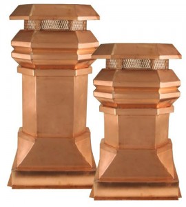 Copper Chimney Pots