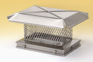 Gelco chimney cap with small mesh