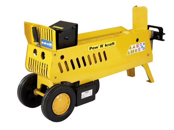 Electric hydraulic log splitter