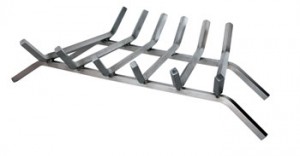 stainless steel fireplace grate