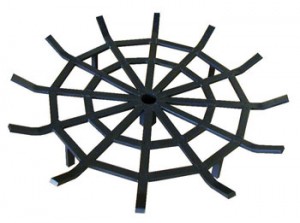 round fire pit grate