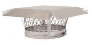 HY-C Round Clamp Stainless Steel Chimney Cap