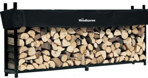 Woodhaven Log Rack, 10 feet, holds 1/2 + Cord Firewood