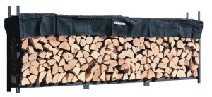 Woodhaven Log Rack, 12 feet, holds 3/4 Cord of Firewood