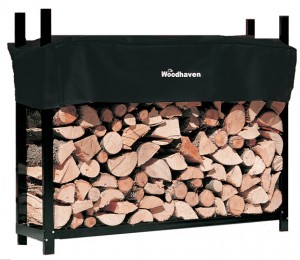 Woodhaven Log Rack, 5 feet, holds 1/4 + Cords of Firewood