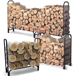 Tubular Steel Log Racks