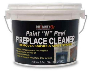 Remove soot and smoke stains with Paint N Peel