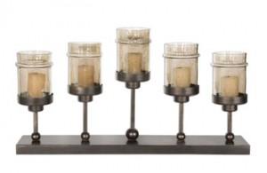 fireplace candelabra