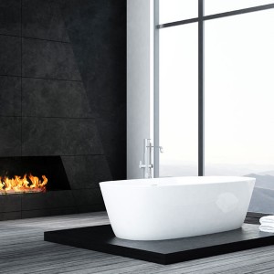 Bathroom Fireplace