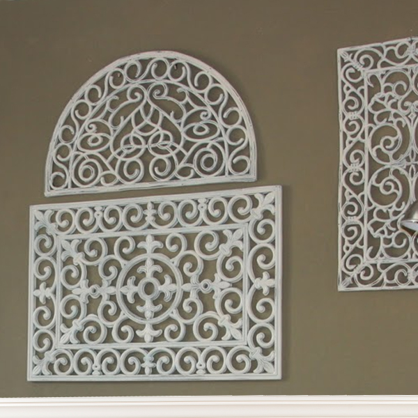 door-mats thrifty above fireplace ideas