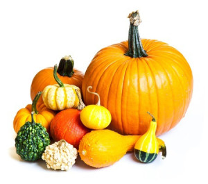 Pumpkins for Fall Mantel Decorating