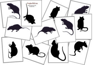 To get these rat silhouettes, click the Download button.