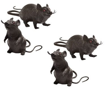 plastic rats