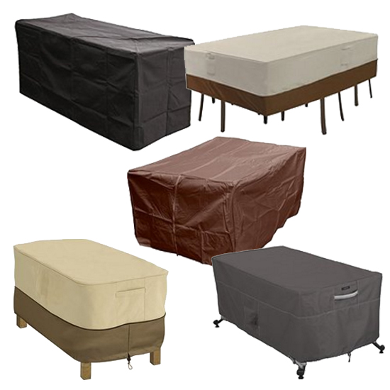 Fabric Fire Pit Covers for Square or Rectangular Fire Pits