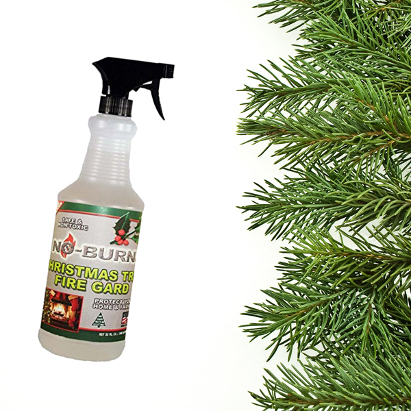 Fire Retardants for Christmas Tree and Fireplace Mantel Greenery