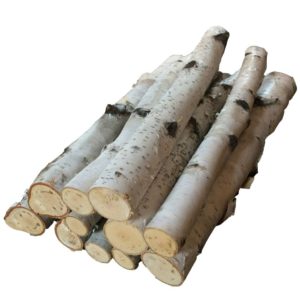 birch logs